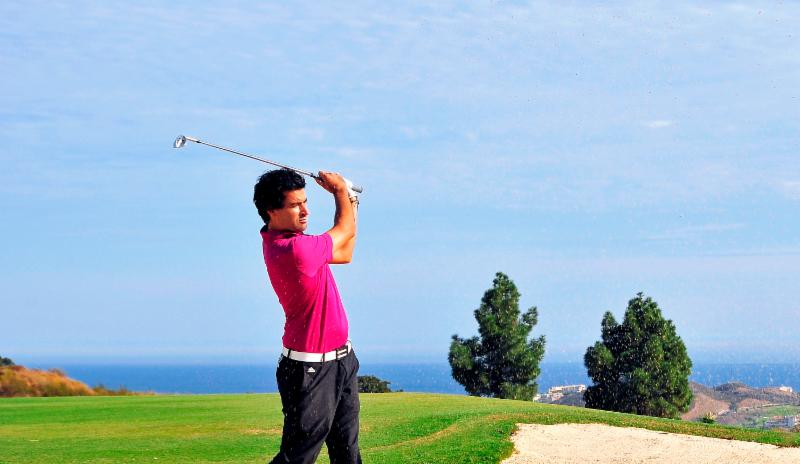 Borja Mariscal, instructor de La Cala, disputa el Campeonato de España de Profesionales