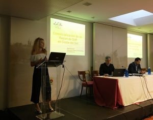 Noemi Roman de La Cala Resort durante su presentación